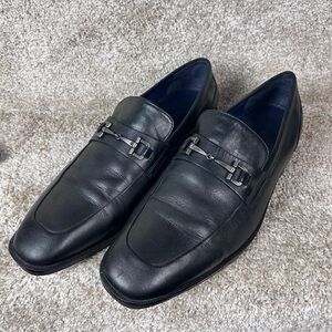 Cole Haan Men’s Black Genuine Leather Dress Shoes Size 10.5